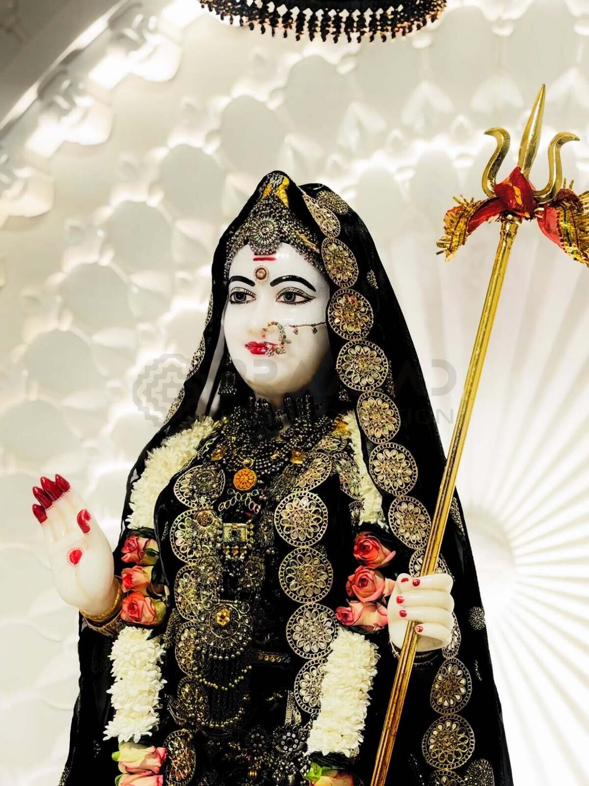 Maa Khodal deity close-up