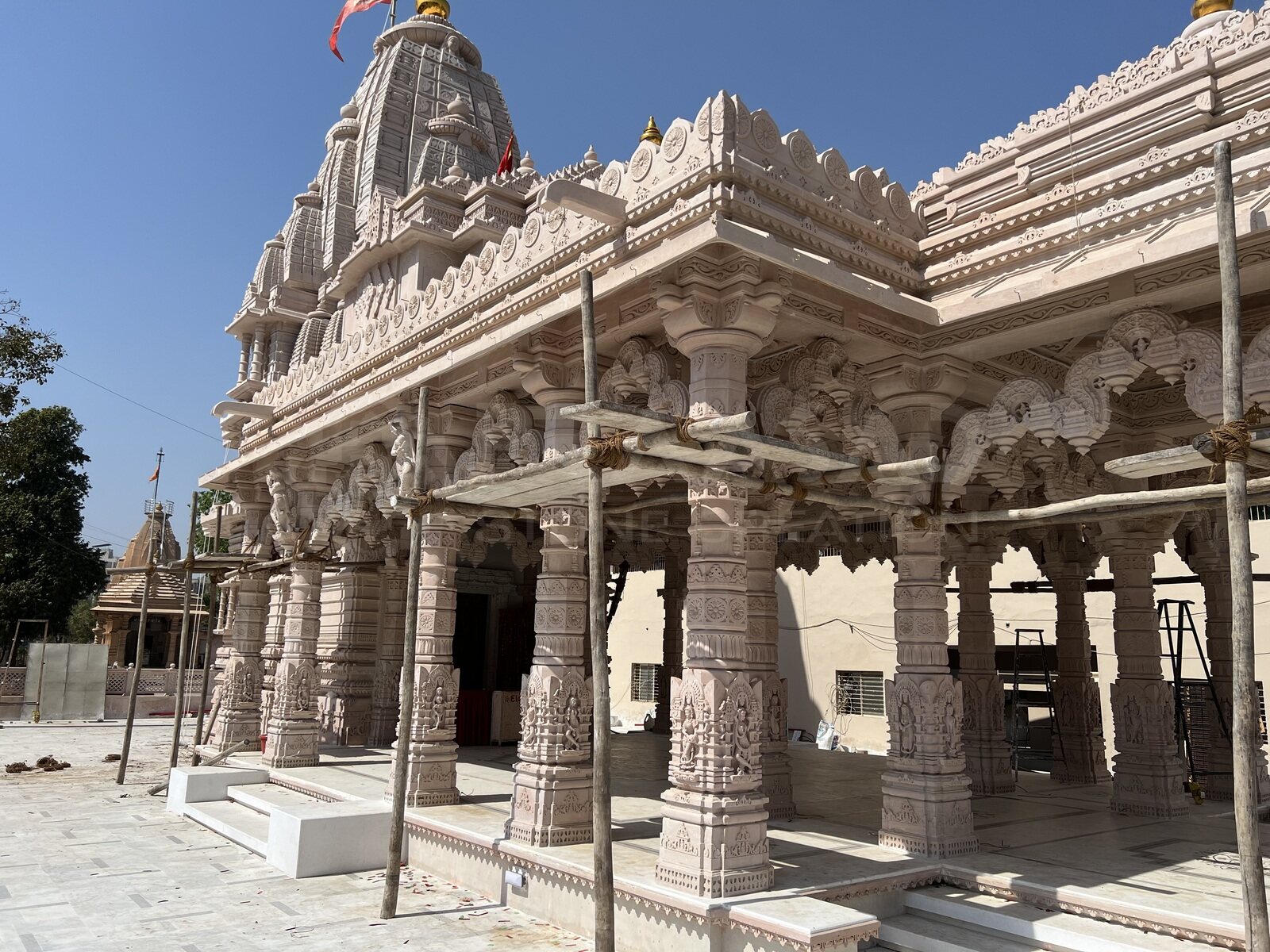 Shri Khodaldham carved exterior